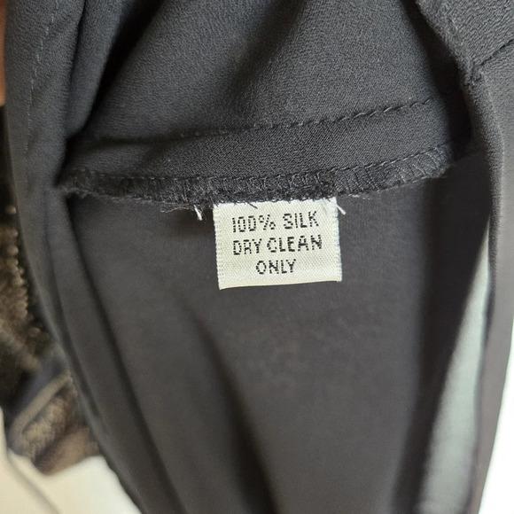 Yves Cossette Depeche Mode Silk Paisley‎ Women's 12 Vtg Y2K 90s Whimsigoth Fairy - Picture 11 of 15